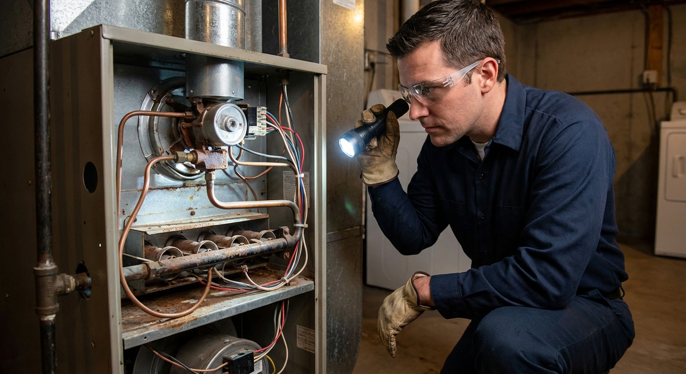 HVAC Technician Inspection