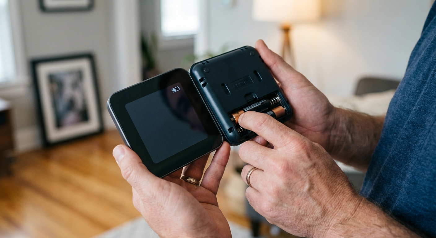 Replacing Thermostat Batteries