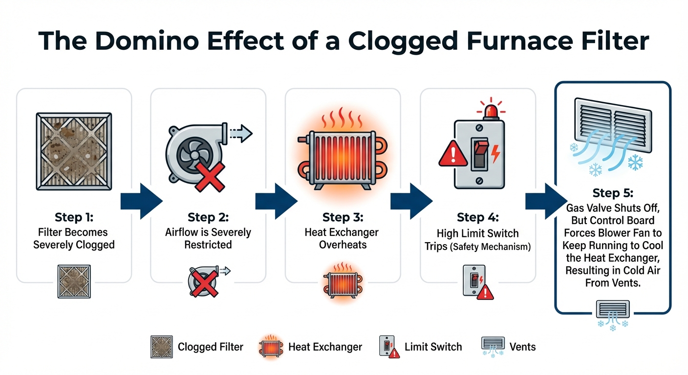 The Domino Effect of a Clogged Furnace Filter